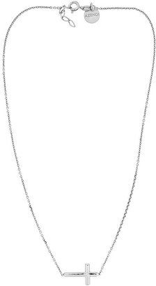 Silver Cross Azendi necklace