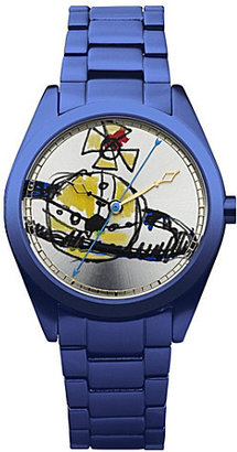 Vivienne Westwood VV072SLNV unisex aluminium watch