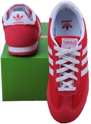 adidas Dragon J Kids Grade School Collegiate Red/ White D67894