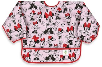 Disney Baby Minnie Mouse Classic Waterproof Long Sleeved Bib From Bumkins Multi