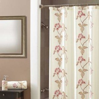 Croscill Christina Shower Curtain in Rose