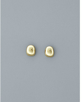 Lauren Ralph Lauren Pillow Stud Earrings - Goldtone
