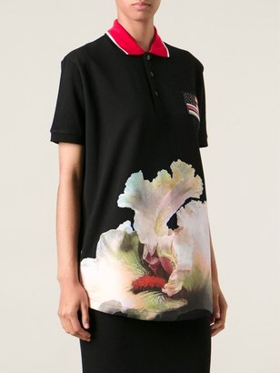 Givenchy Orchid Print Polo