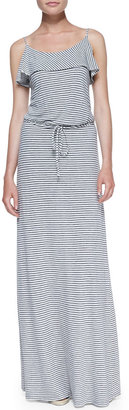 Soft Joie Boxer Striped-Jersey Maxi Dress