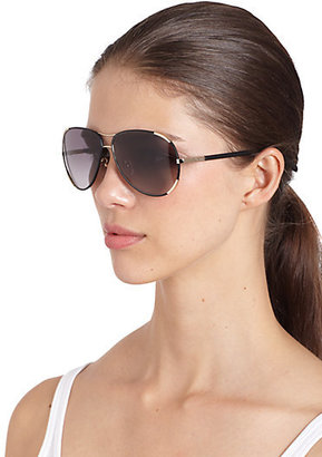 Chloé Oversized Aviator Sunglasses