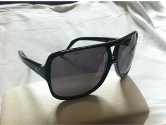 Victoria Beckham Black Plastic Sunglasses