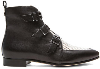 Jimmy Choo Marlin Leather Ankle Boots