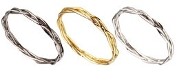 ASOS Limited Edition Fine Plaited Ring Stack Pack - multi