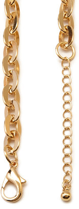 Forever 21 Modern Lacquered Chain Necklace