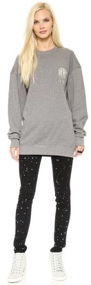 Opening Ceremony DKNY x Long Sleeve Crew Neck Pullover