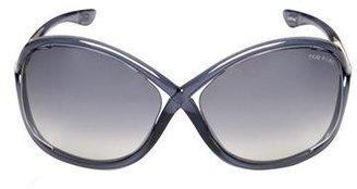 Tom Ford Whitney Oversized Soft Round Sunglasses