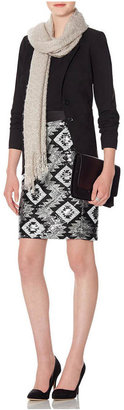 The Limited Art Deco Sequin Pencil Skirt
