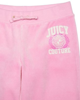 Juicy Couture Scottie Varsity Velour Pant