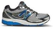 New Balance Men's M860SB3 Stability Running Shoes - Silver/Blue