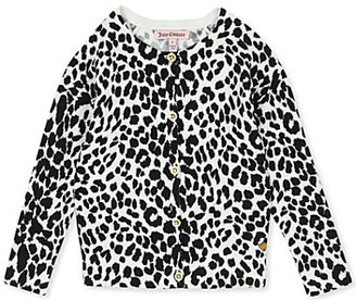 Juicy Couture Cotton-blend leopard cardigan 2-6 years
