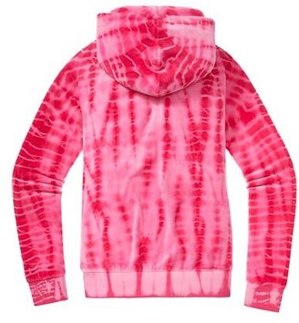 Juicy Couture Relaxed Jacket in Tie Dye Velour