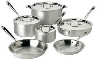 All-Clad Master Chef 10 Piece Cookware Set