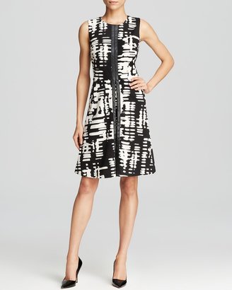 Calvin Klein Abstract Print Dress