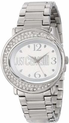 Just Cavalli Women's R7253186515 Lac Stainless Steel Dial Swarovski Crystal Watch
