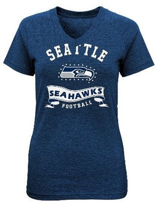 NFL Seattle Seahawks Girls T-Shirt Navy