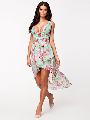 Oneness Floral High Low Dress