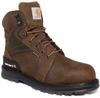 Carhartt Shoes, 6 Inch Waterproof Safety Toe Work Boots with Heel Stabilizer