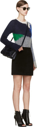 DSQUARED2 Black Wool Lisa Mini Skirt