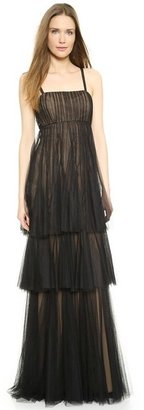 Vera Wang Collection Malfroy Tulle Gown