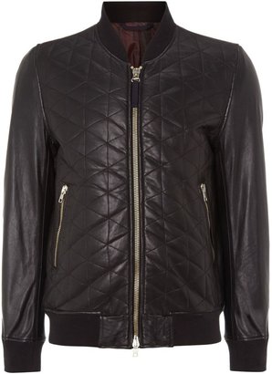 Paul Smith Men's Quilted leather jacket