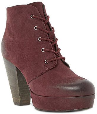 Steve Madden Raspy leather lace up ankle boots