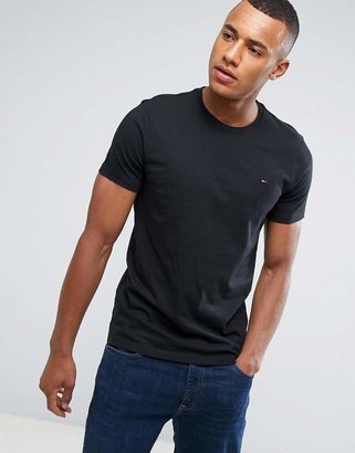 Tommy Hilfiger T-Shirt with Crew Neck - Black