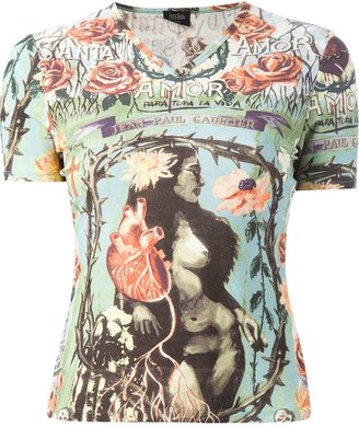 Jean paul gaultier vintage 'Frida Kahlo' T-shirt