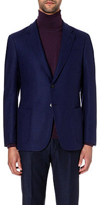 Armani Collezioni Single-breasted wool jacket