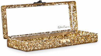 Edie Parker Flavia Confetti Acrylic Clutch Bag, Golden