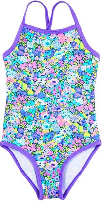 House of Fraser Rashoodz Girl`s swimsuit with floral print
