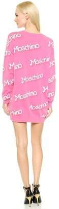 Moschino Long Sleeve Knit Dress