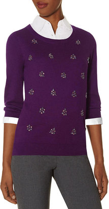 The Limited Embellished Sweater