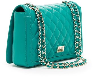 Love Moschino Quilted Flap Shoulder Bag