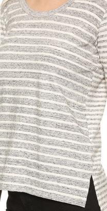 James Perse Collage Striped Top