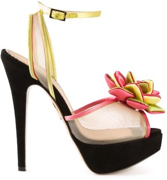 Charlotte Olympia 'Pomeline in Bloom' sandals