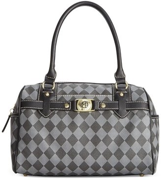 Marc Fisher Check Mate Large Satchel