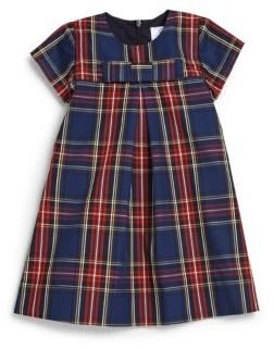 Baby CZ Toddler's & Little Girl's Plaid Bow Dress
