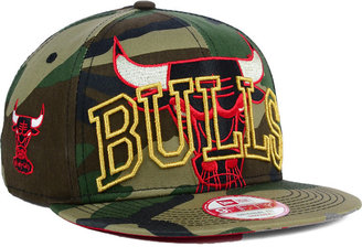 New Era Chicago Bulls Metallic Cue Original Fit 9FIFTY Snapback Cap