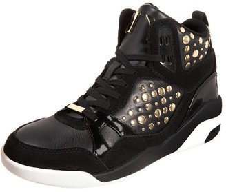 DKNY CLEO Hightop trainers black/gold