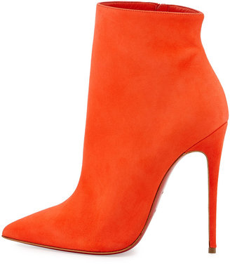 Christian Louboutin So Kate Booty Red Sole Ankle Boot, Papaye