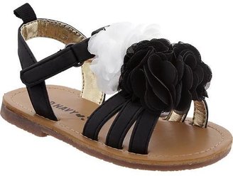 Old Navy Flower-Applique Sandals for Baby