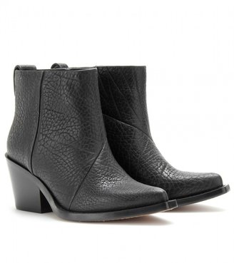 Acne Studios DONNA LEATHER ANKLE BOOTS