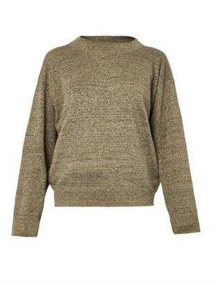 Isabel Marant Wal metallic knit sweater