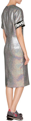 Marc by Marc Jacobs Metallic Lettered Sheath Dress