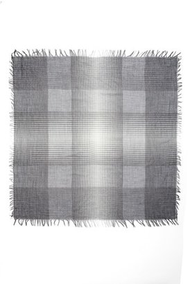 Eileen Fisher Women's Sparkle Check Wool Blend Scarf